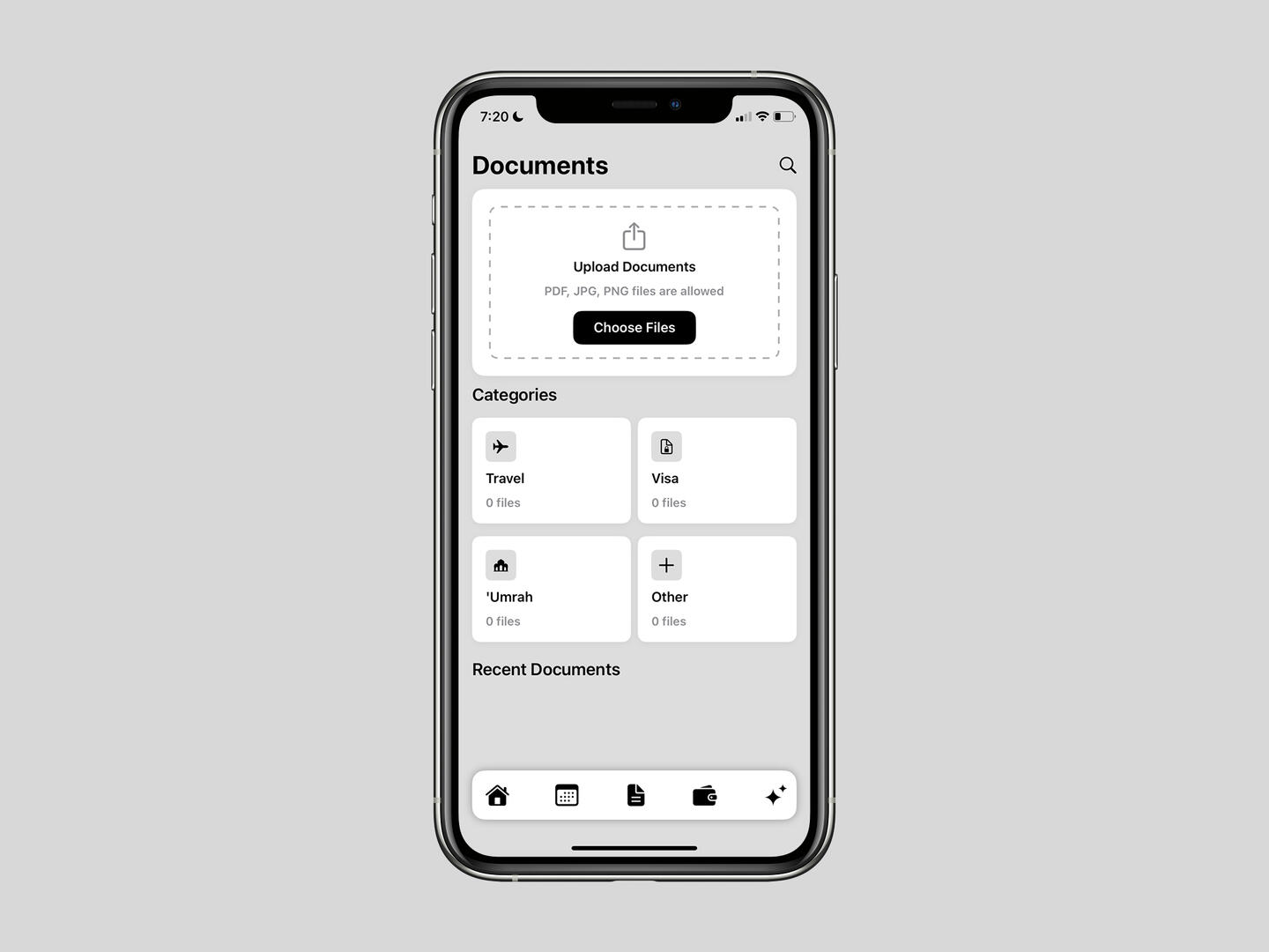 Event Planner screen 3
